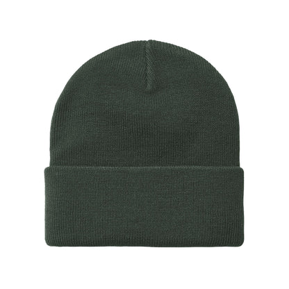 Short Acrylic Watch Hat Dark Scarab