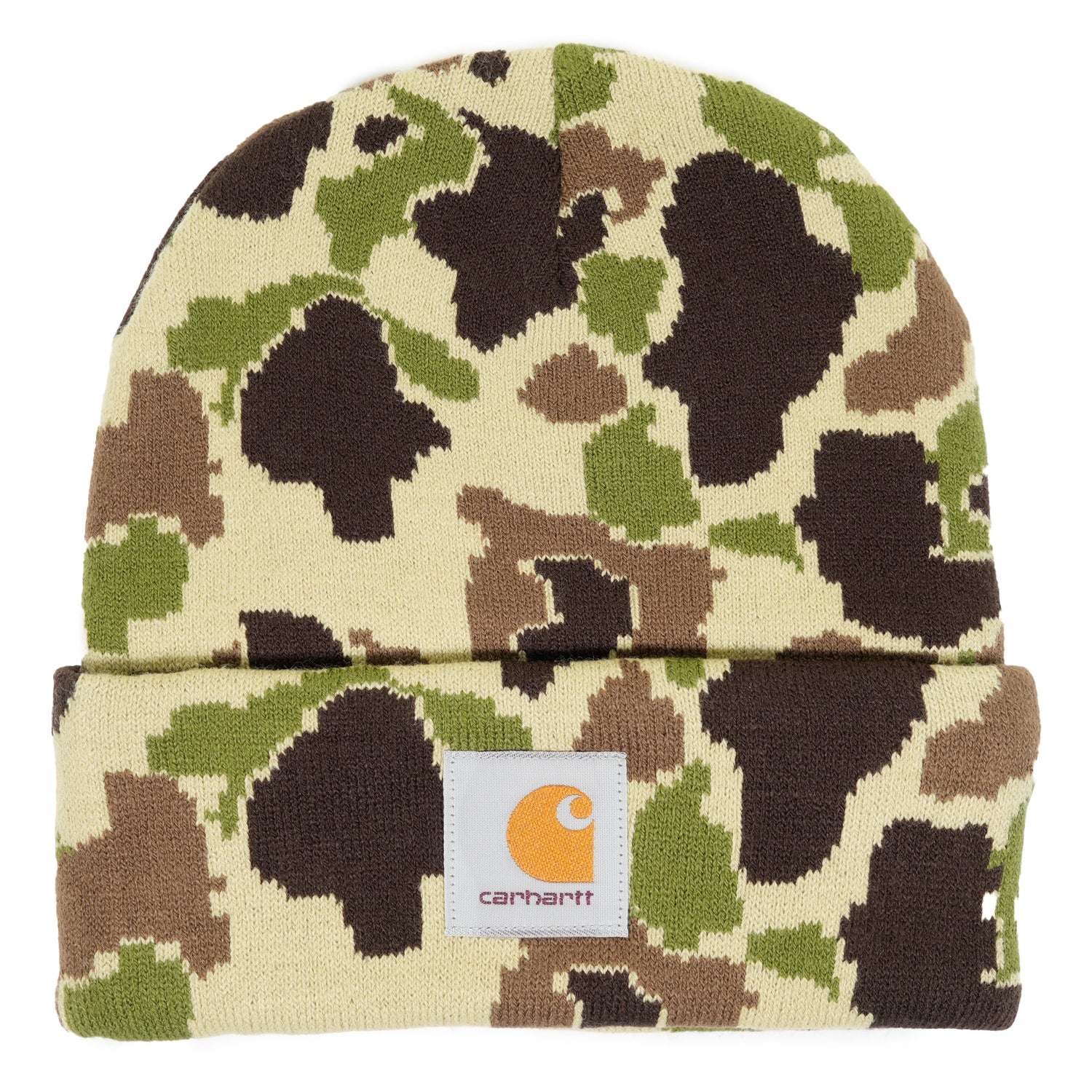 Camo Duck Beanie Jacquard
