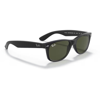 New Wayfarer Rubber Black / Green