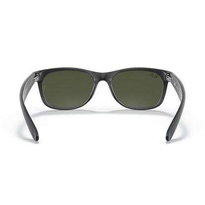 New Wayfarer Rubber Black / Green