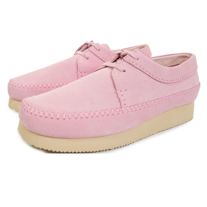 Weaver 2026 Derby Shoe Pink Suede