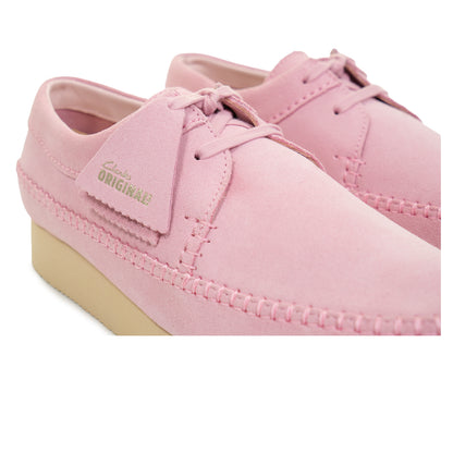 Weaver 2026 Derby Shoe Pink Suede