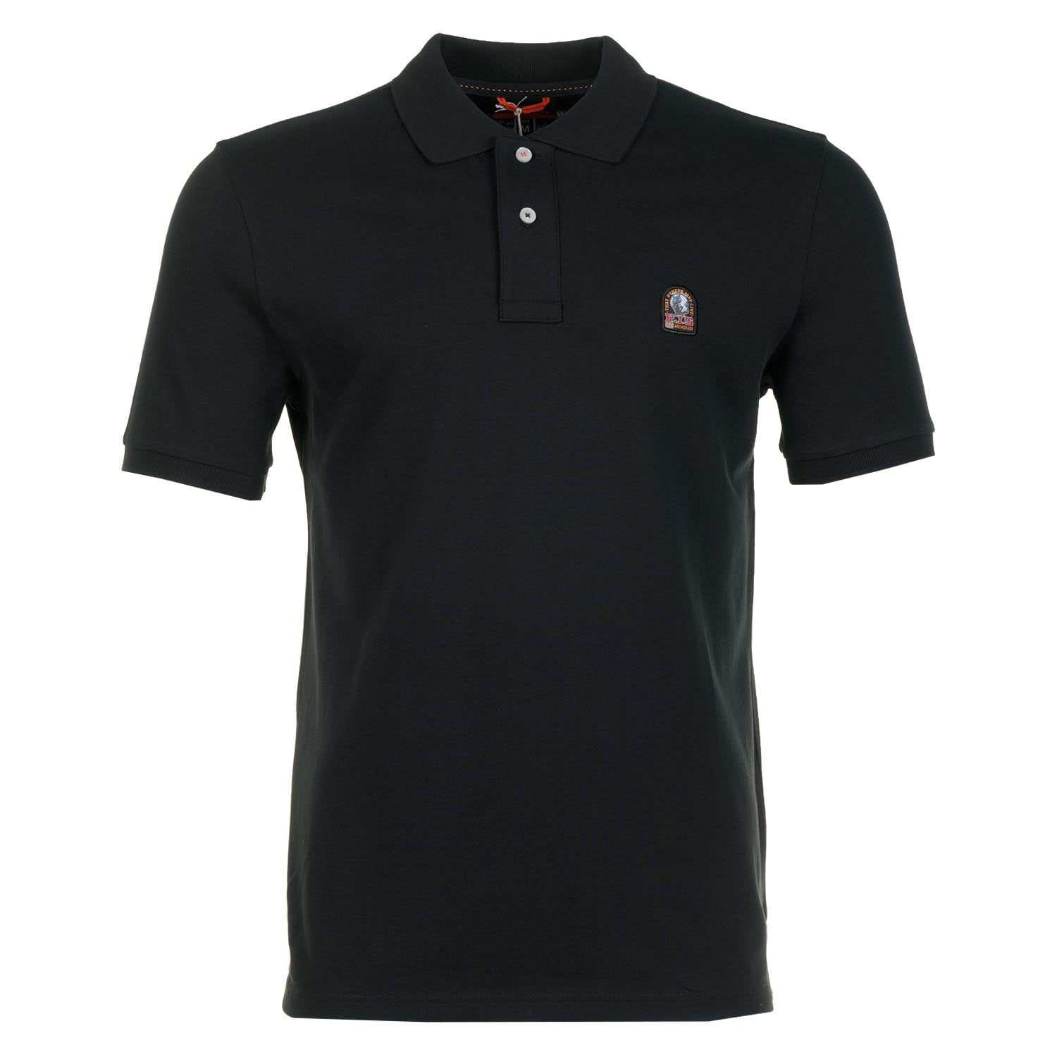 Parajumpers Wellington Short Sleeve Polo Shirt Black