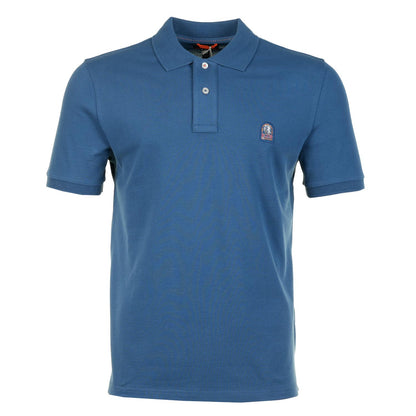 Parajumpers Wellington Short Sleeve Polo Shirt True Blue