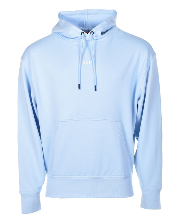 WeSmall Hooded Sweatshirt Open Blue 460