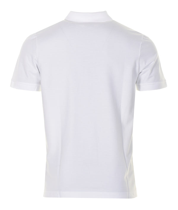 Short Sleeve Polo Shirt White