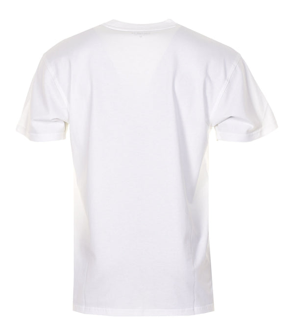 Short Sleeve American Script T Shirt White