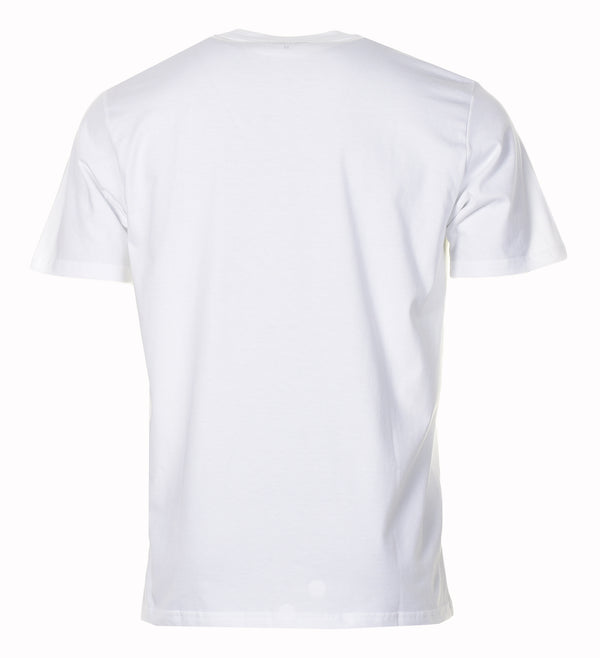 Short Sleeve Liquid Script T-Shirt White