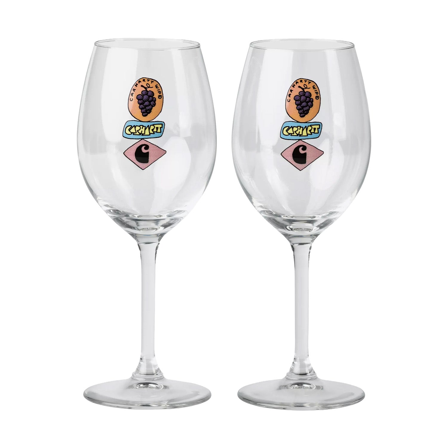 Carhartt WIP Stacked Grapes Wine Glass Set