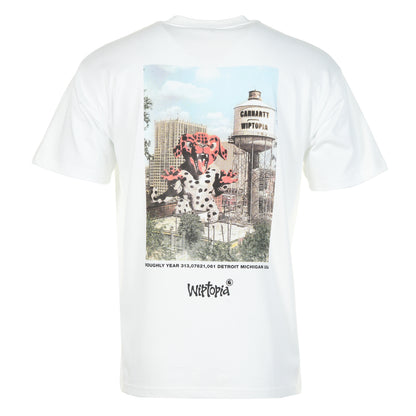Short Sleeve Wiptopia T Shirt White