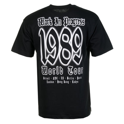 Short Sleeve World Tour T Shirt Black