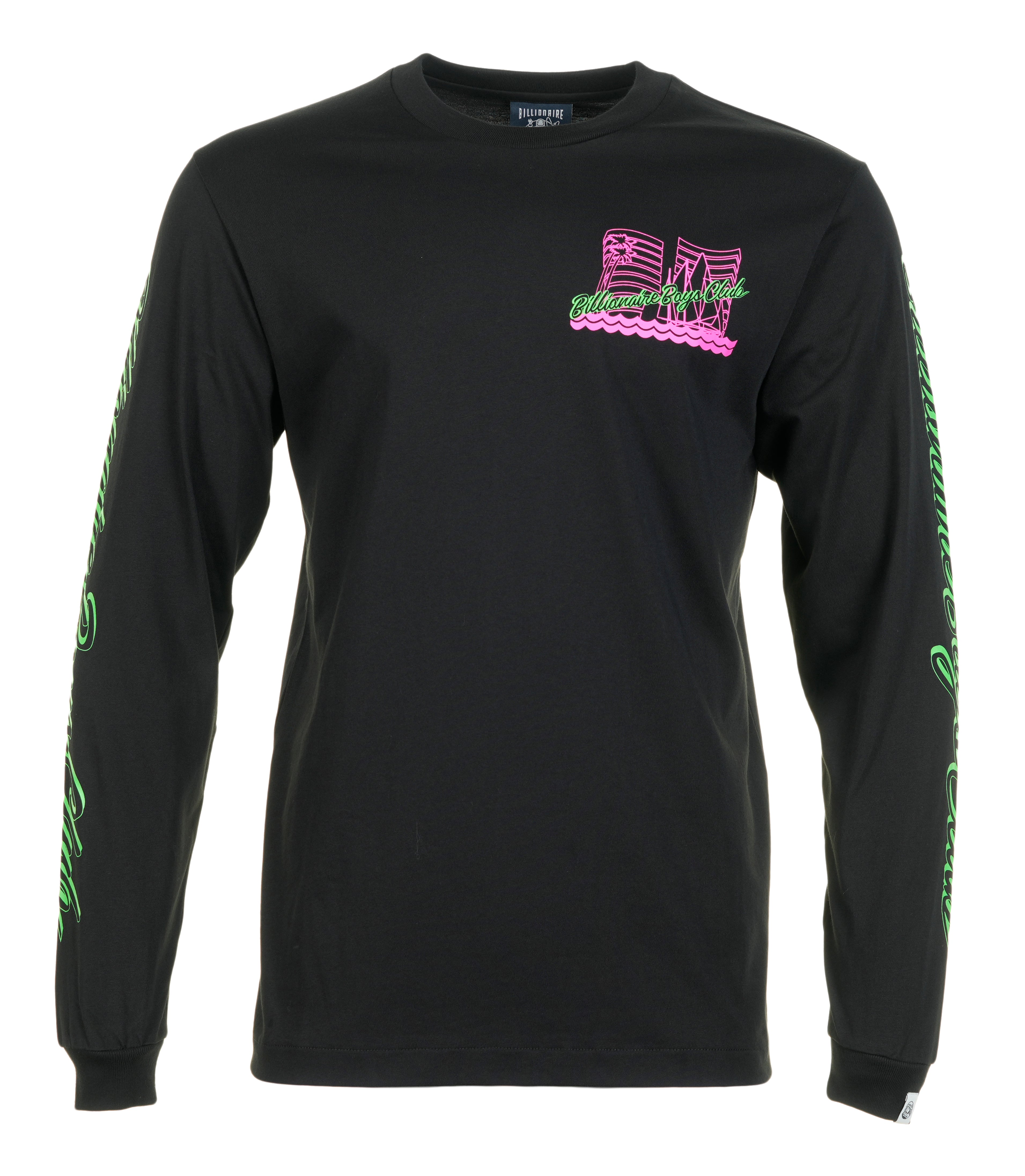 Yacht Club Long Sleeve T shirt Black