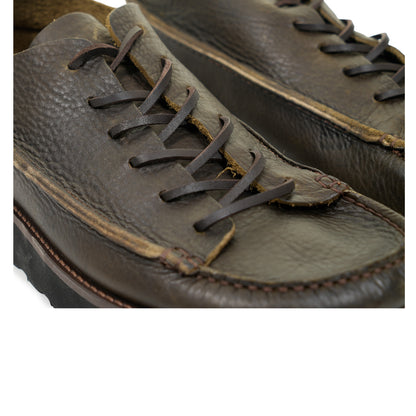 Alves 2 Leather Shoe Olive