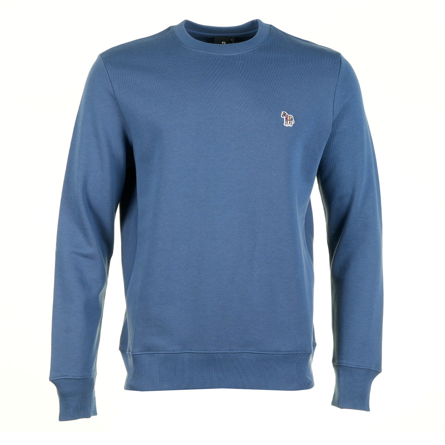 Zebra Crew Sweatshirt 46D Indigo