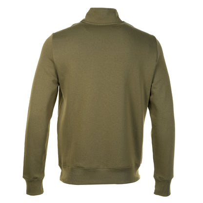 Zebra Half Zip Sweatshirt 36E Khaki Green