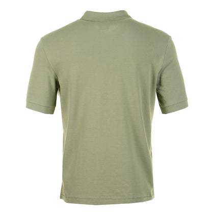 Regular Fit Short Sleeve Zebra Polo Shirt 34D Light Greyish Green