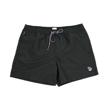 Zebra Swim Shorts Black