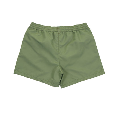 Zebra Swim Shorts Military Green