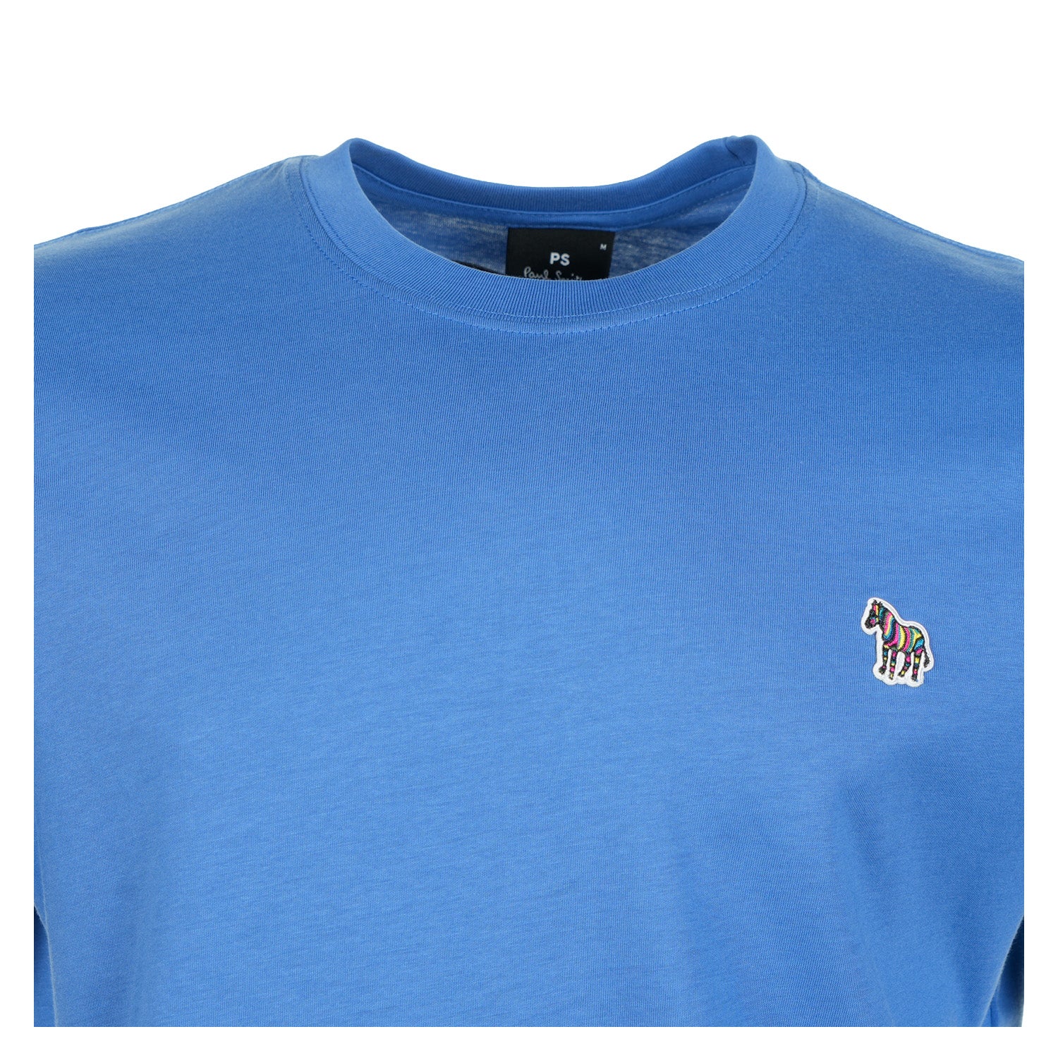 Regular Fit Zebra T Shirt 44M Mid Blue
