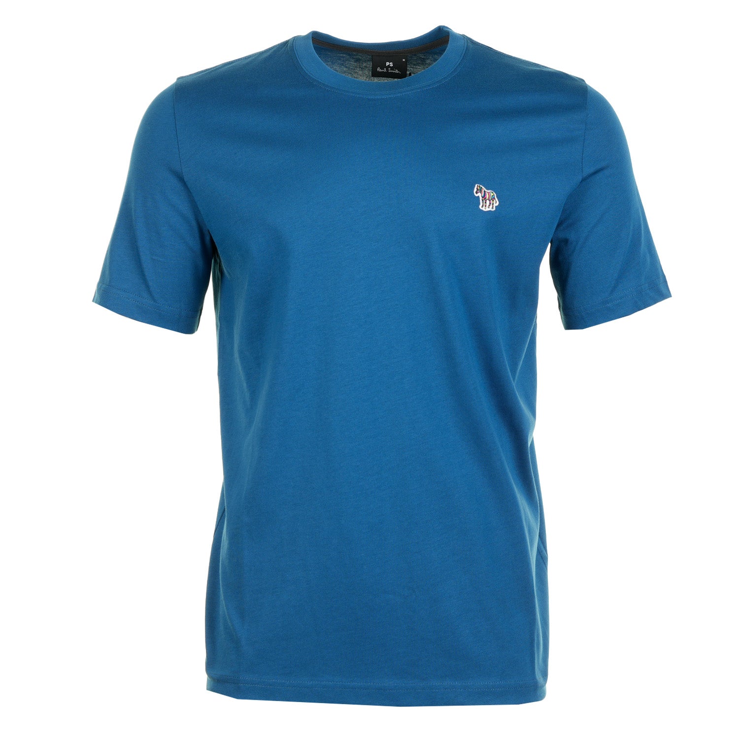 Regular Fit Zebra T Shirt 45F Cobalt