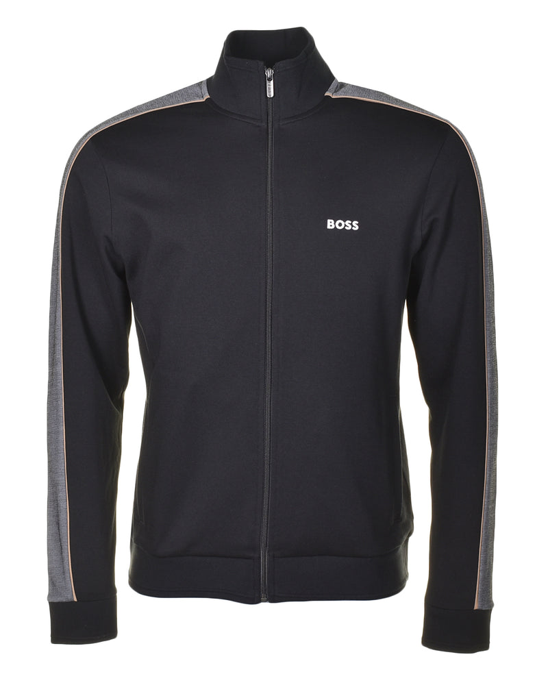 Boss black shop and gold tracksuit