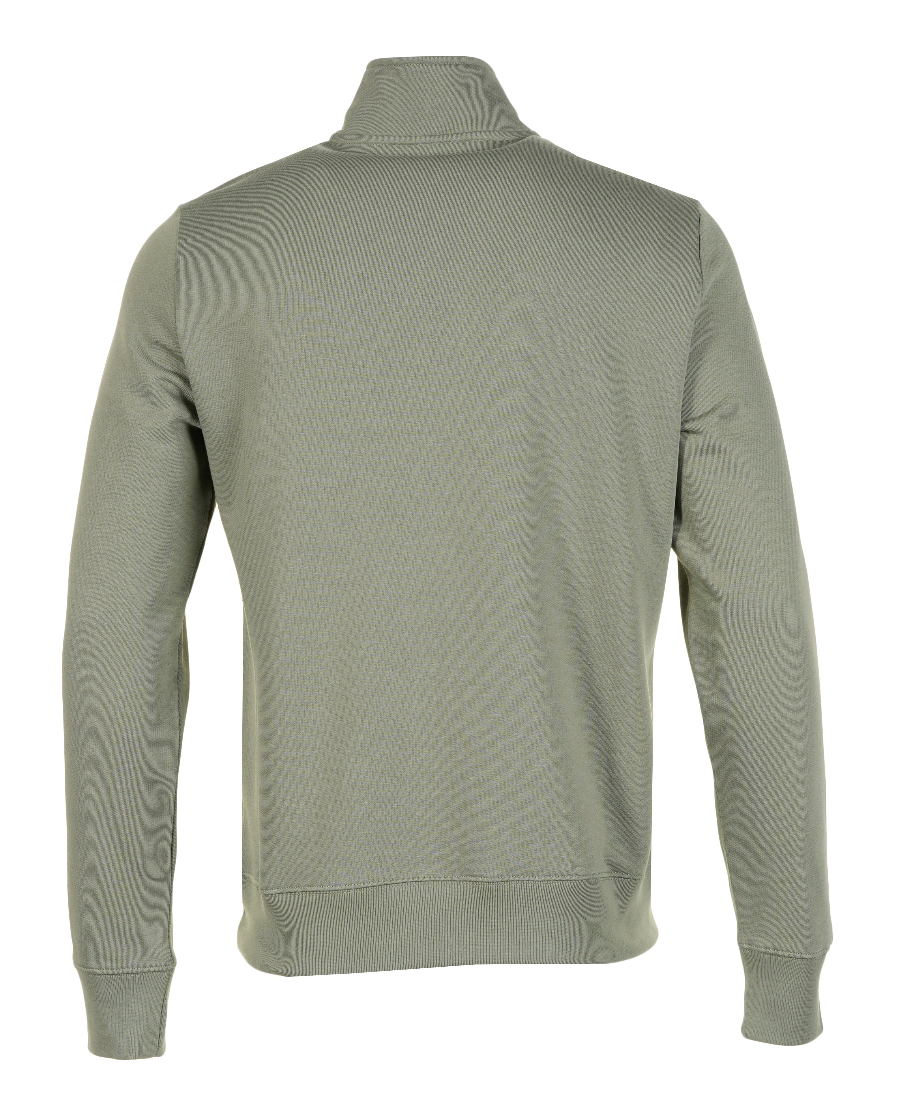 Zebra Half Zip Sweatshirt Green