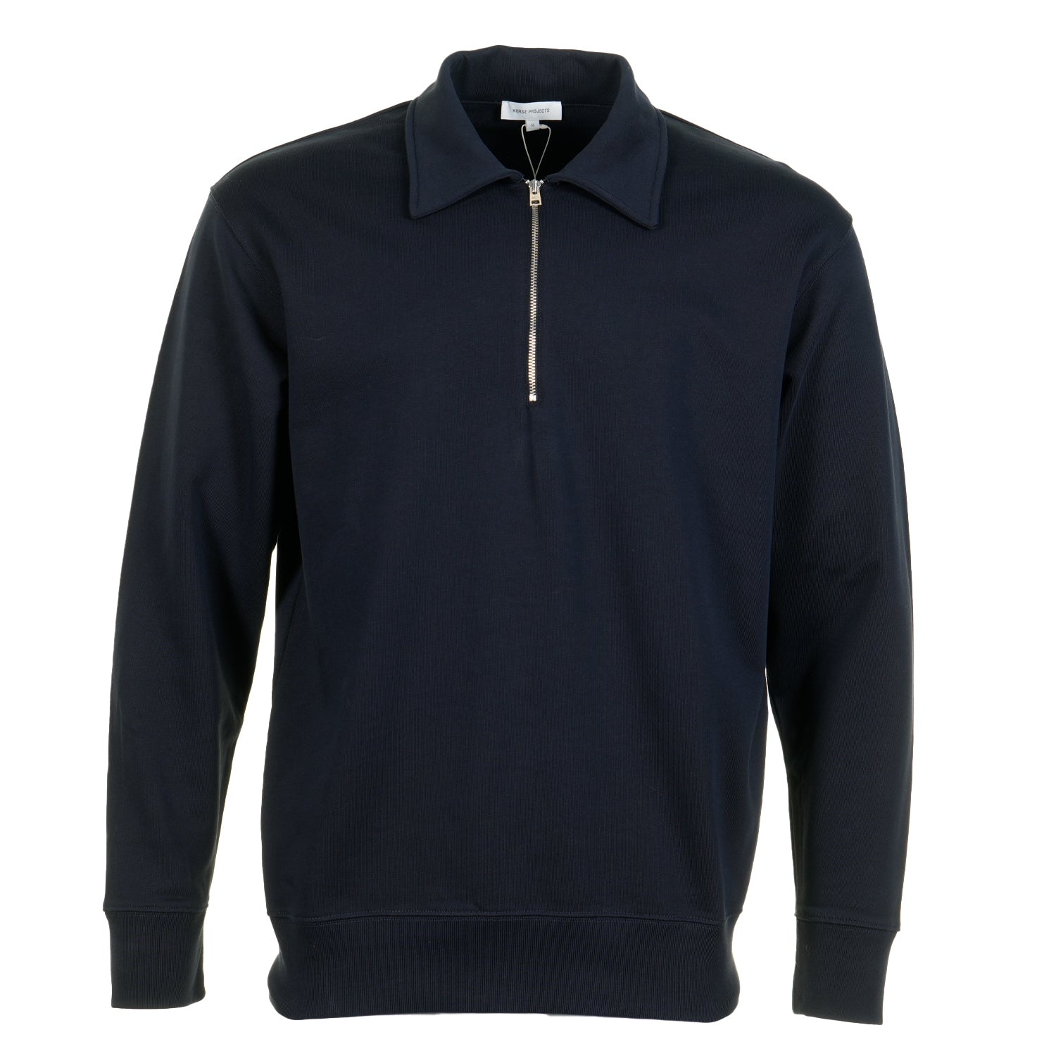 Norse Projects Standard Half Zip Sweatshirt Dark Navy – Ragazzi