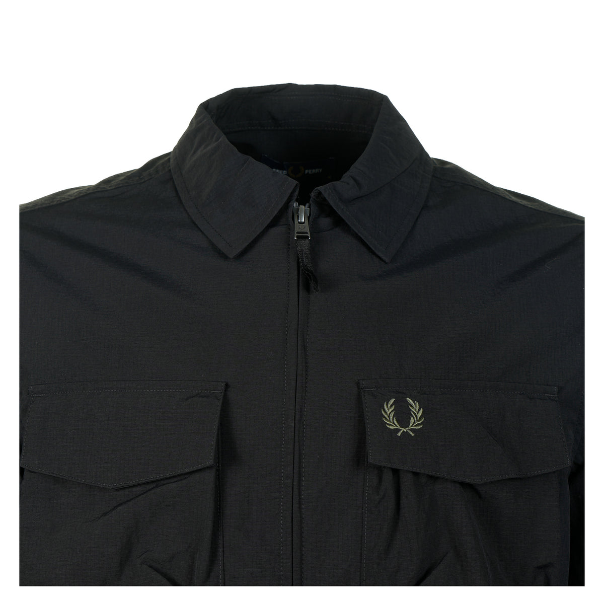 Ripstop Pocket Overshirt Black