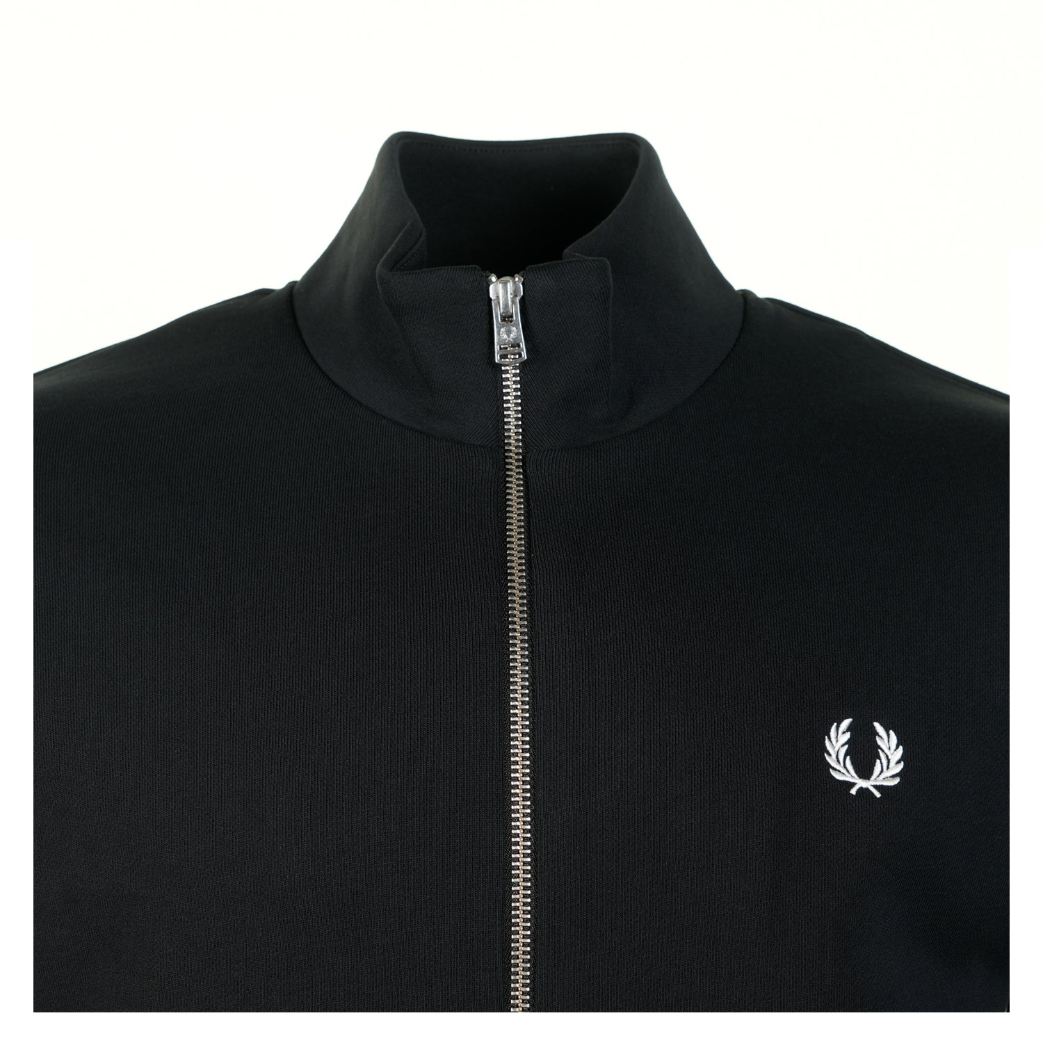 Zip Through Sweatshirt Black