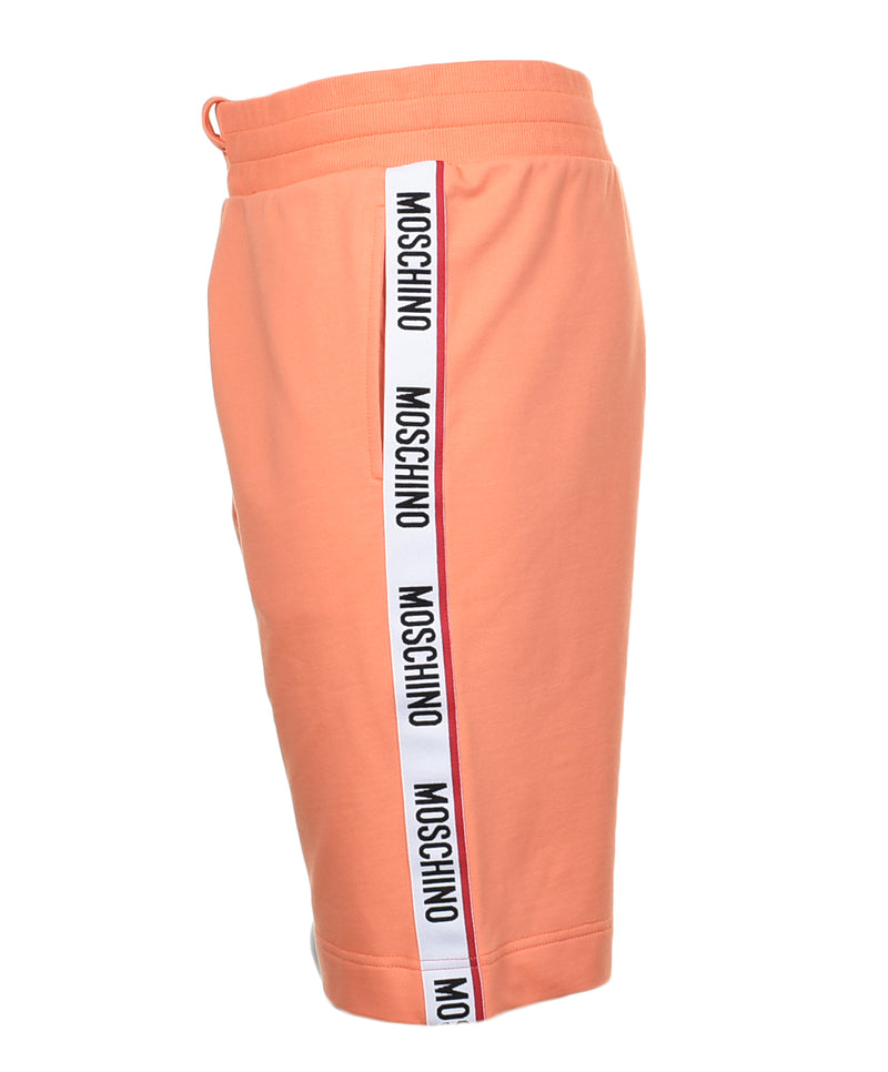 Underwear Side Taped Jogger Shorts Orange