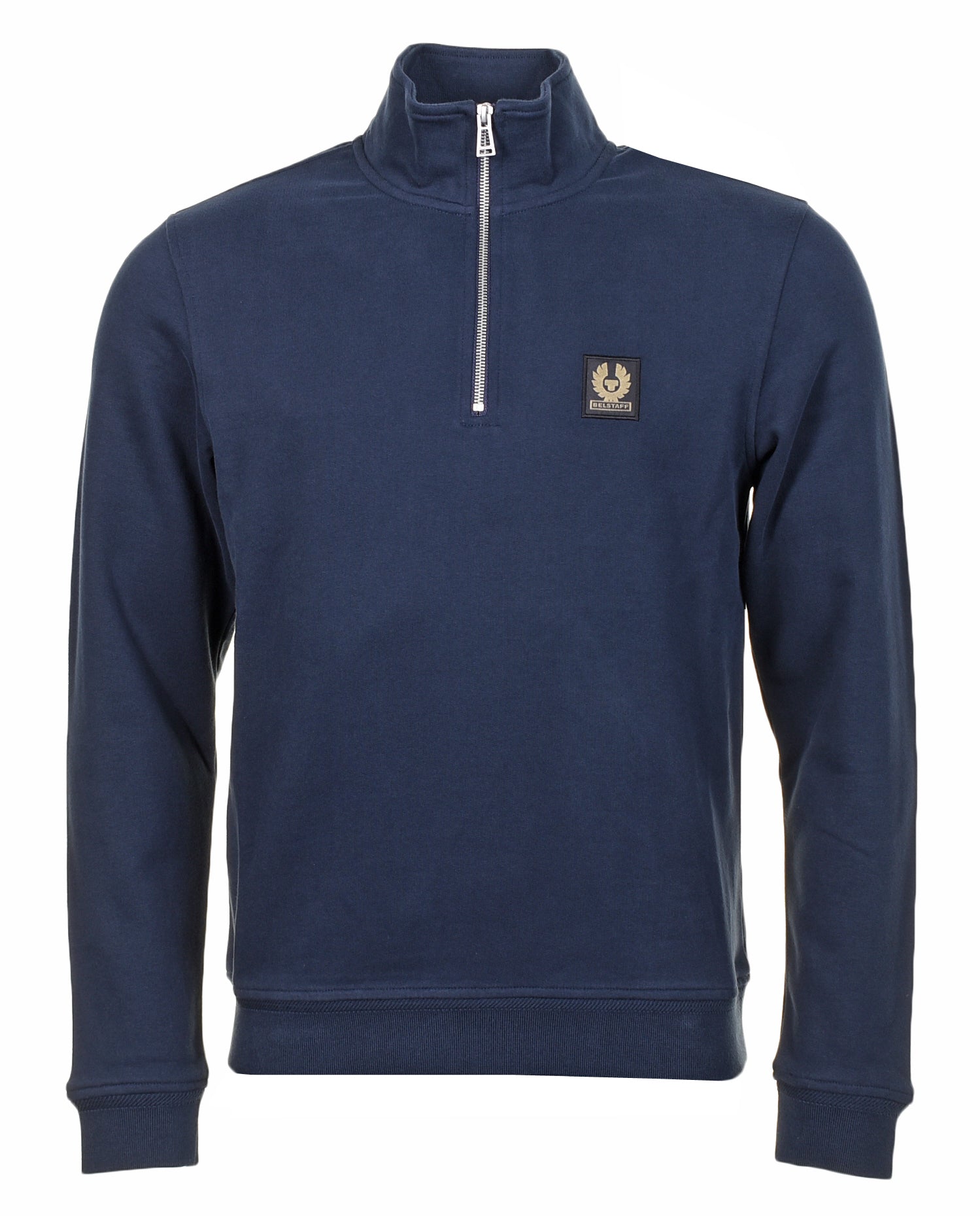 Belstaff Quarter Zip Sweatshirt Dark Ink