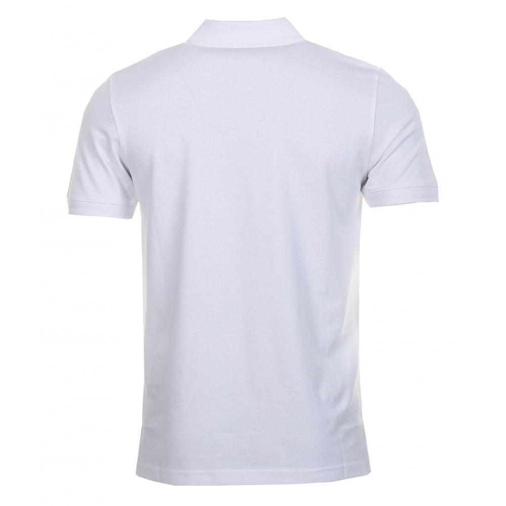 Short Sleeve Polo Shirt White