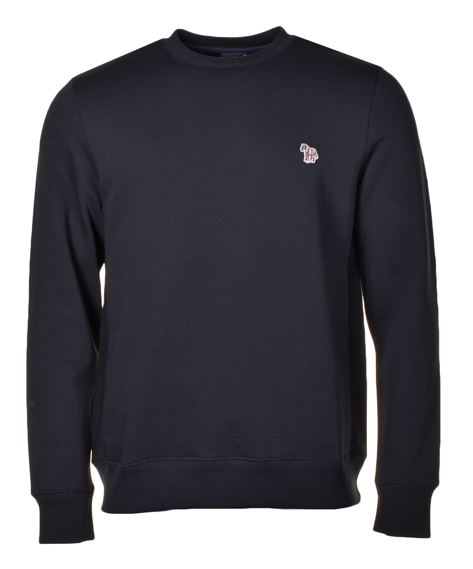 Zebra Crew Sweatshirt Black