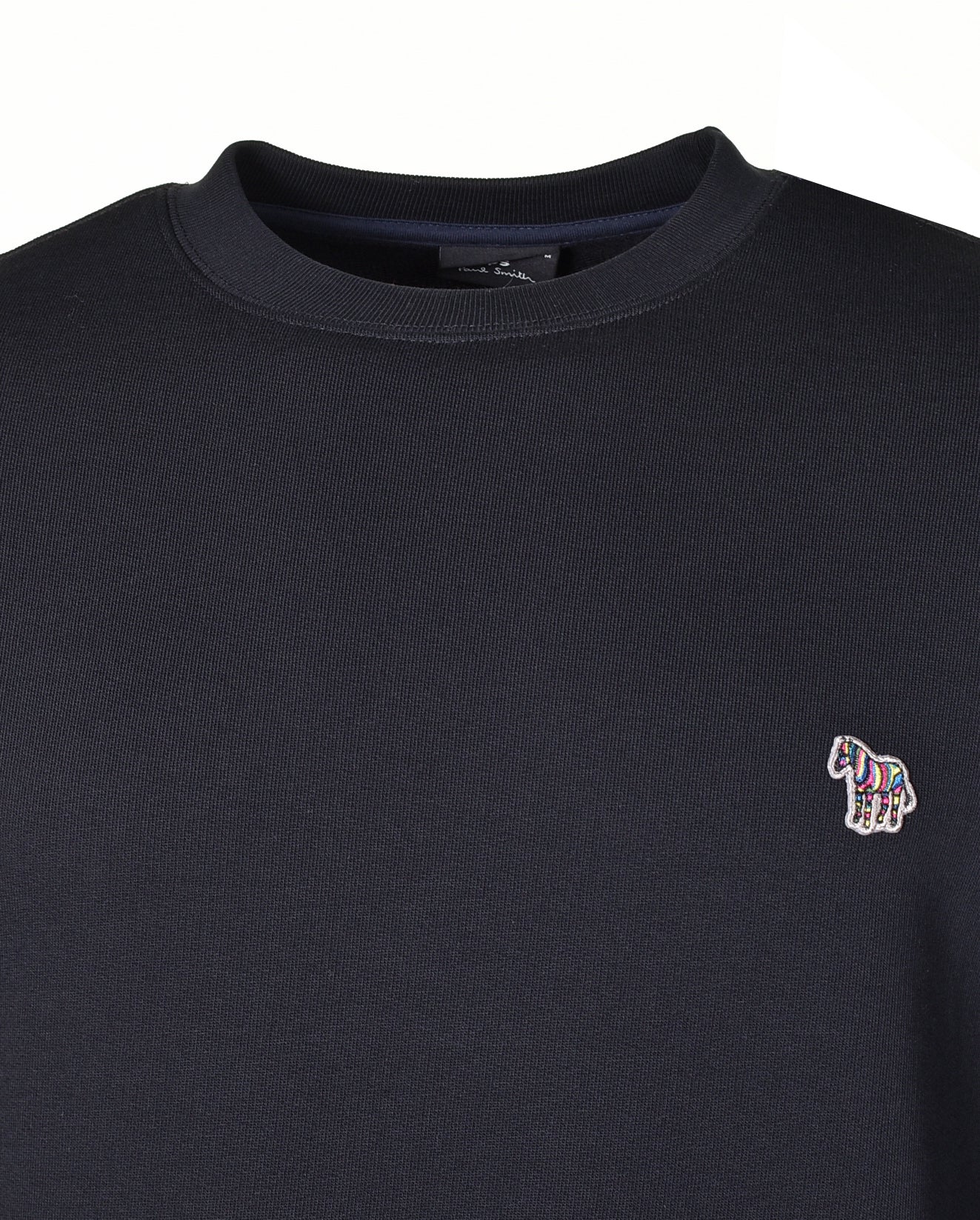 Zebra Crew Sweatshirt Black