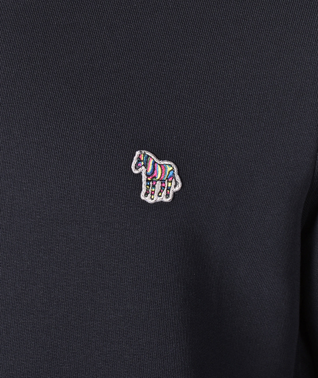 Zebra Crew Sweatshirt Black