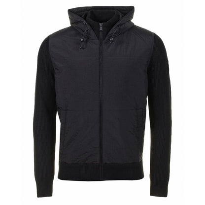 Casual Konopoly Full Zip Hooded Jumper Black