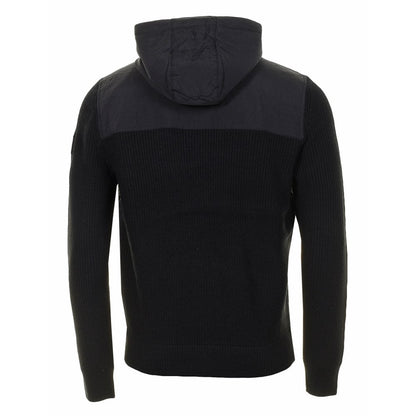 Casual Konopoly Full Zip Hooded Jumper Black