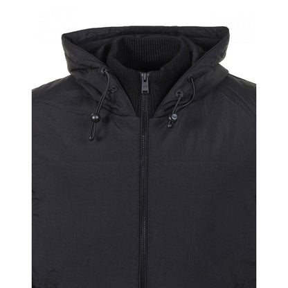 Casual Konopoly Full Zip Hooded Jumper Black