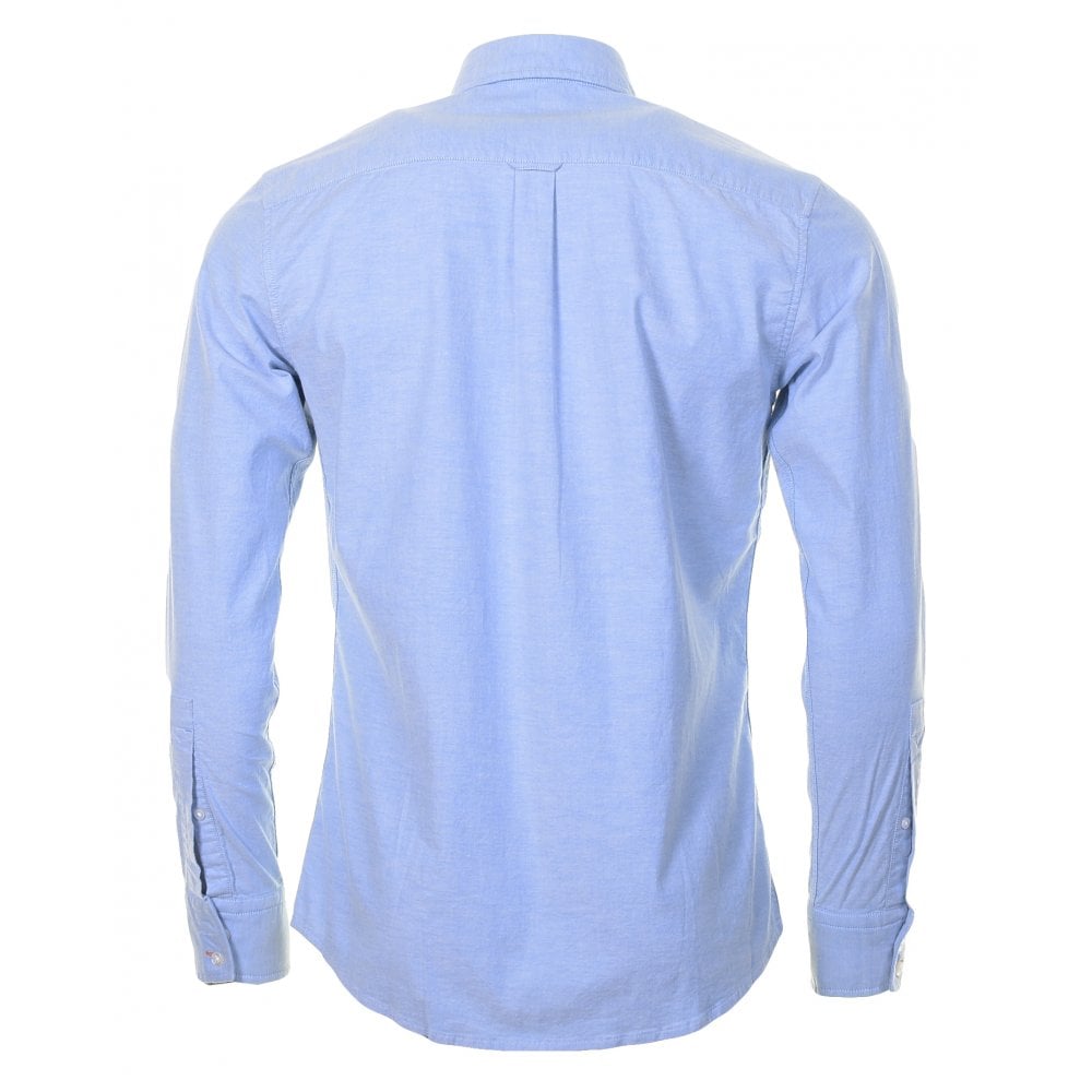 Casual Mabsoot Long Sleeve Shirt Blue