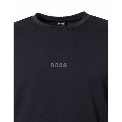 Casual T Wrapped T Shirt Black