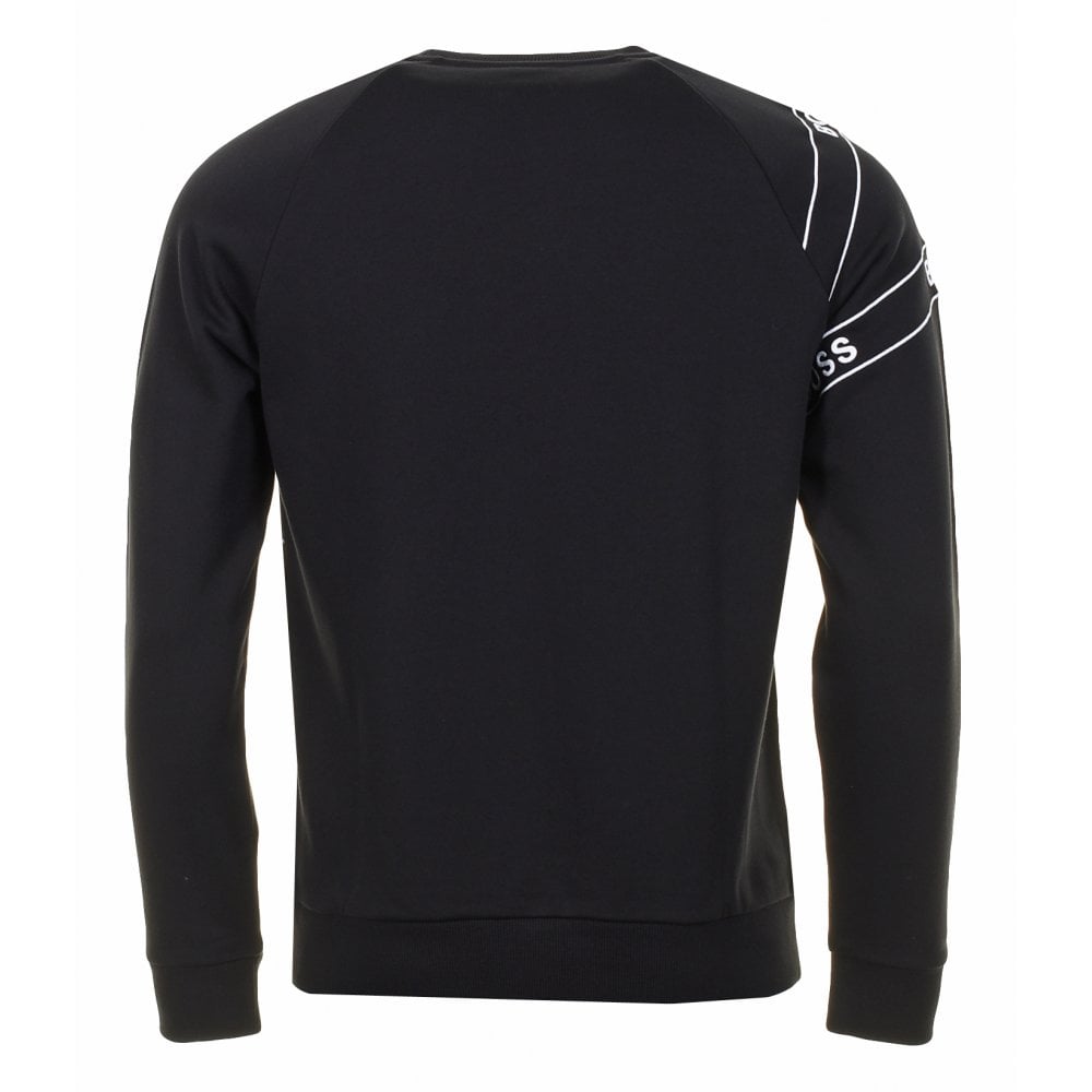 Casual Wrapped Sweatshirt Black