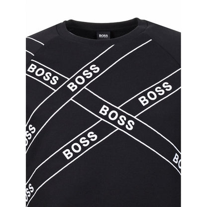 Casual Wrapped Sweatshirt Black