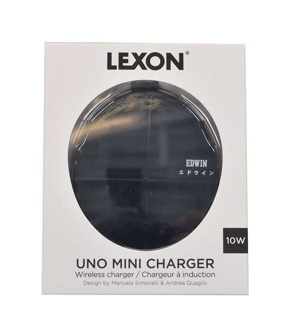 Edwin X LEXON Mini Charger Black