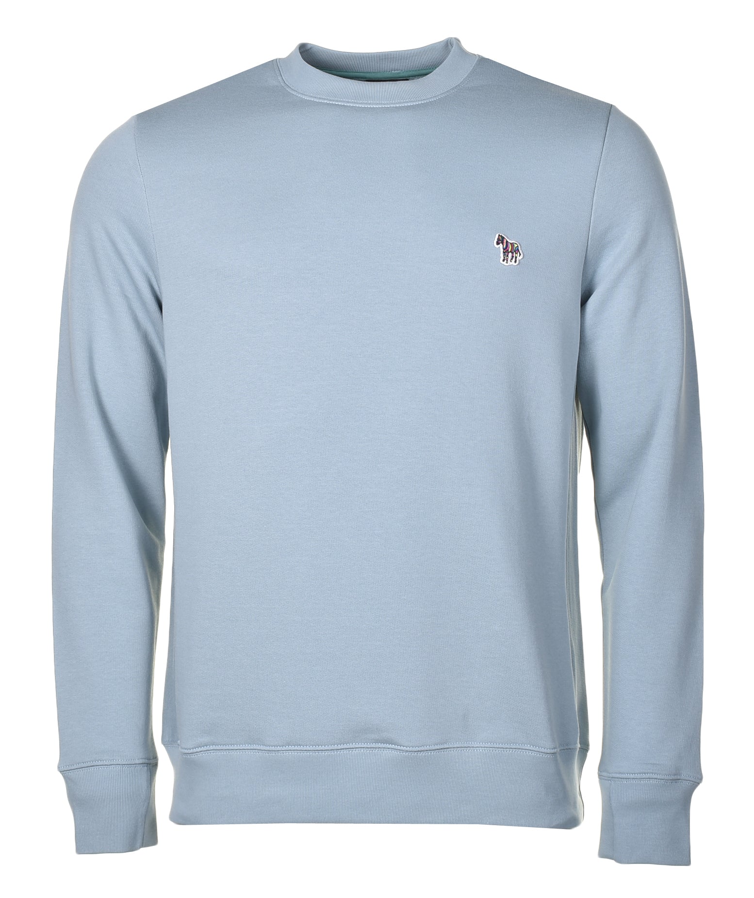 Zebra Crew Sweatshirt Greyish Blue