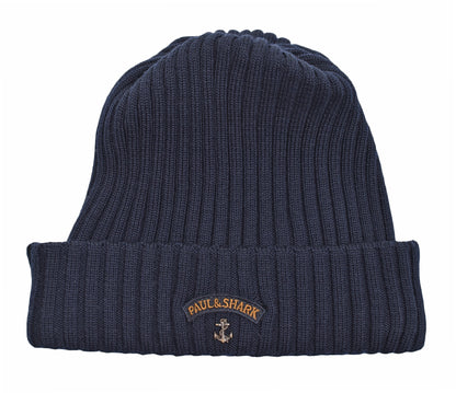 Anchor Beanie Navy