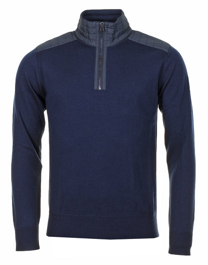 Kilmington Quarter Zip Dark Ink