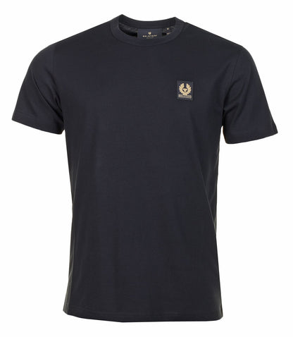 Mens Black Belstaff Short Sleeve T Shirt Black