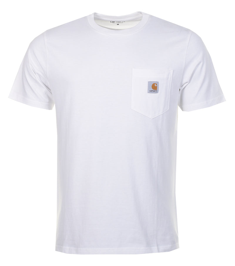 Short Sleeve Pocket T Shirt White
