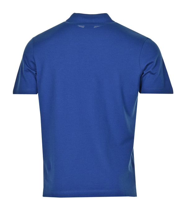 Short Sleeve Polo Shirt Blue