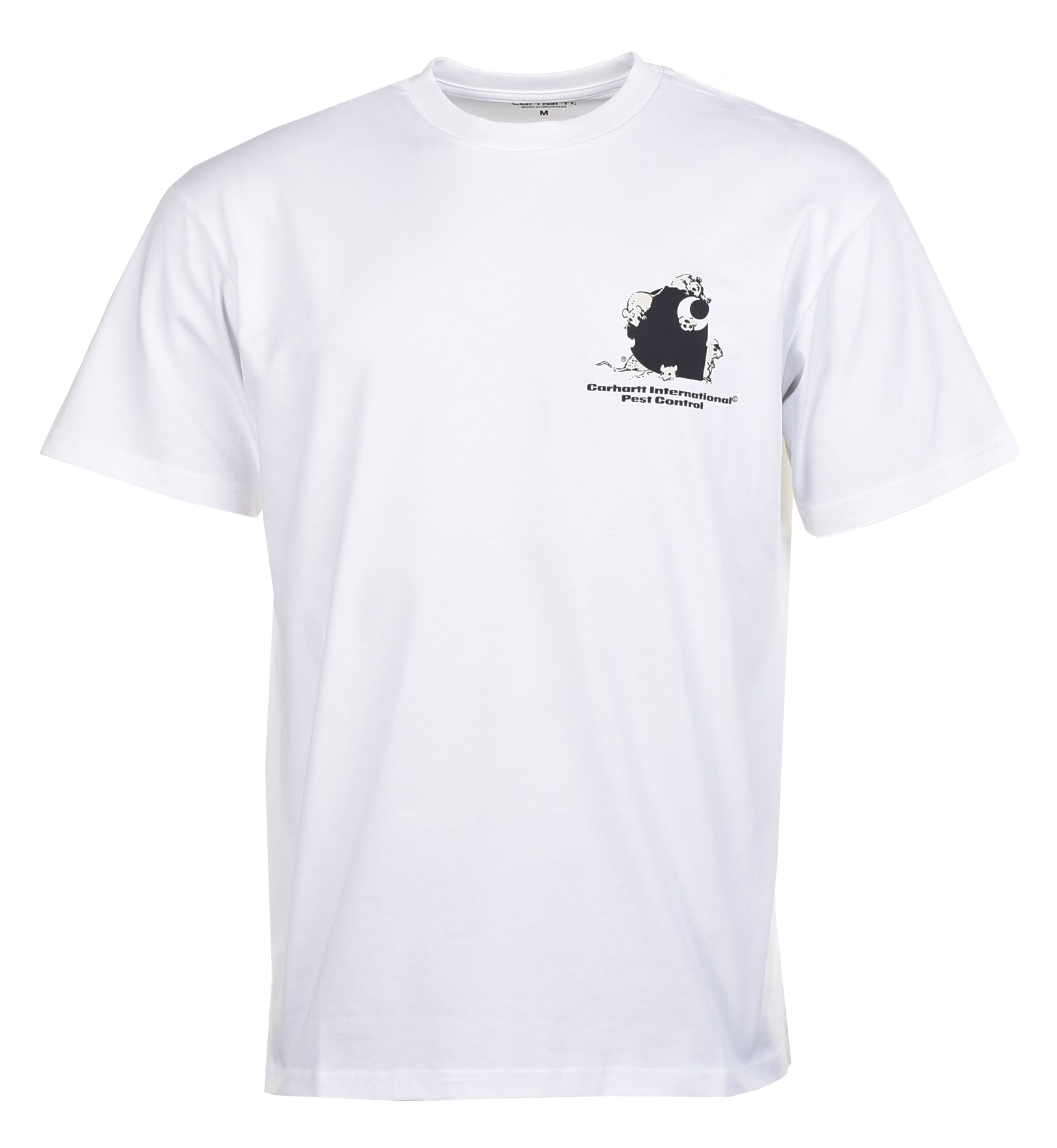 Short Sleeve Pest Control T Shirt White